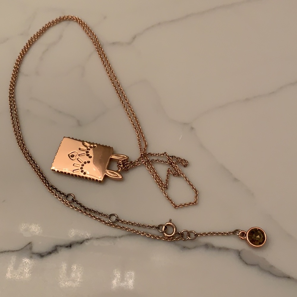 Marc Jacobs Long Rabbit Tag Necklace - Picture 5 of 6